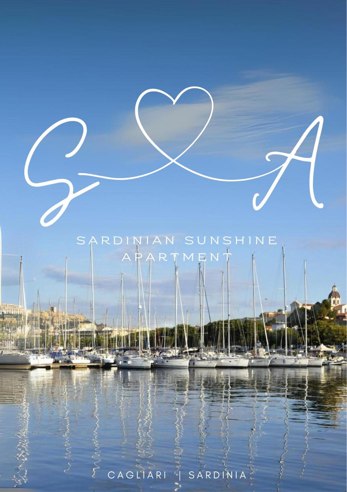 Sunshine Apartment - Appartamento Vicino Al Mare, Cagliari, Sardinia Exteriér fotografie