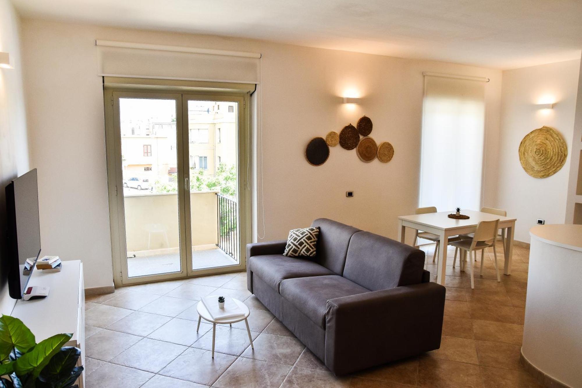 Sunshine Apartment - Appartamento Vicino Al Mare, Cagliari, Sardinia Exteriér fotografie